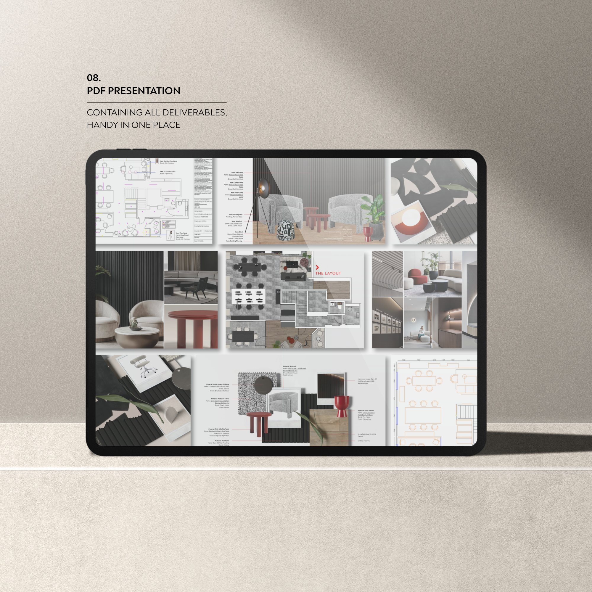 Sourcing & Specification Package | Interior Design Packages